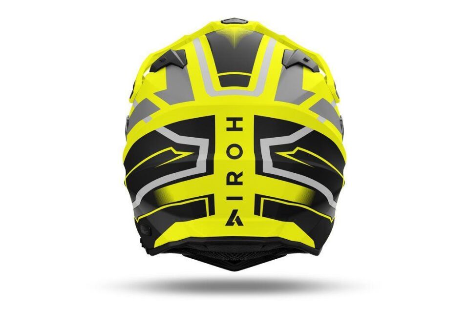 Airoh Commander 2 Mavıck Sarı Mat Motosiklet Kaskı