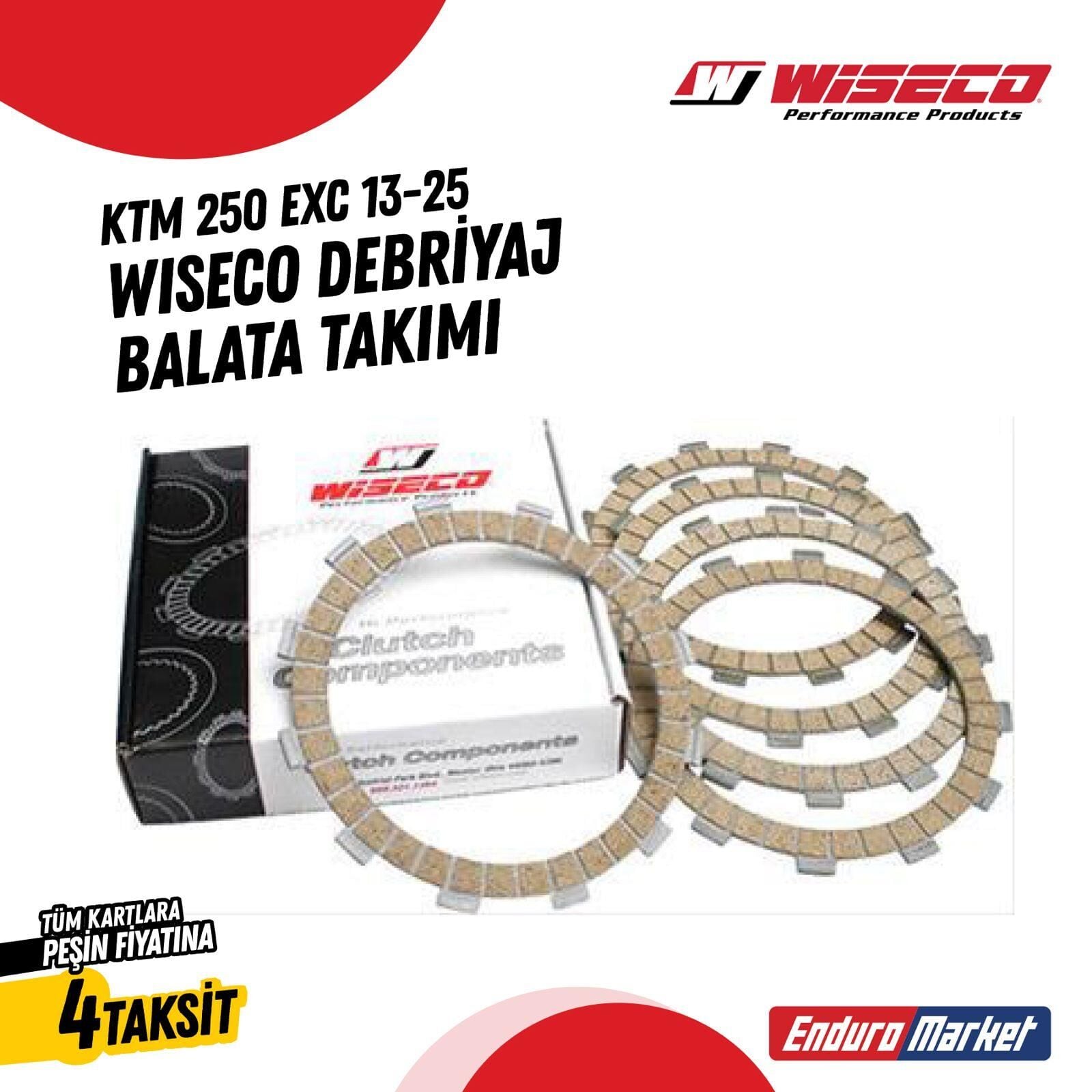 Ktm 250 Exc 13-25 Wıseco Debriyaj Balata Takımı