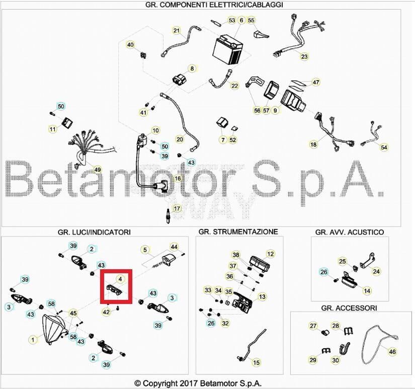 Rear Lıght Beta Orj Yp