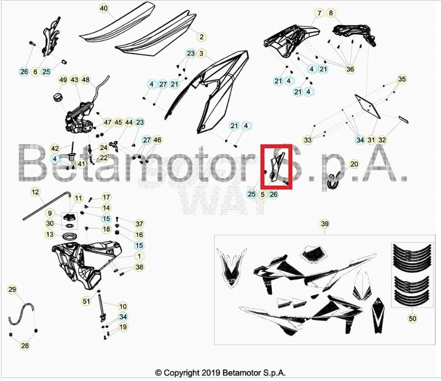 Lh Frame Protection Rr 4T My 10 Beta Orj Yp