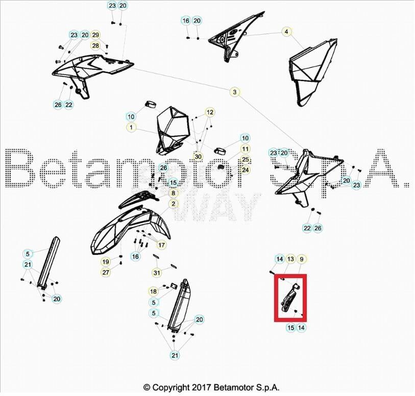 Ön Dişli Muhafaza Beta Orj Yp B4-2