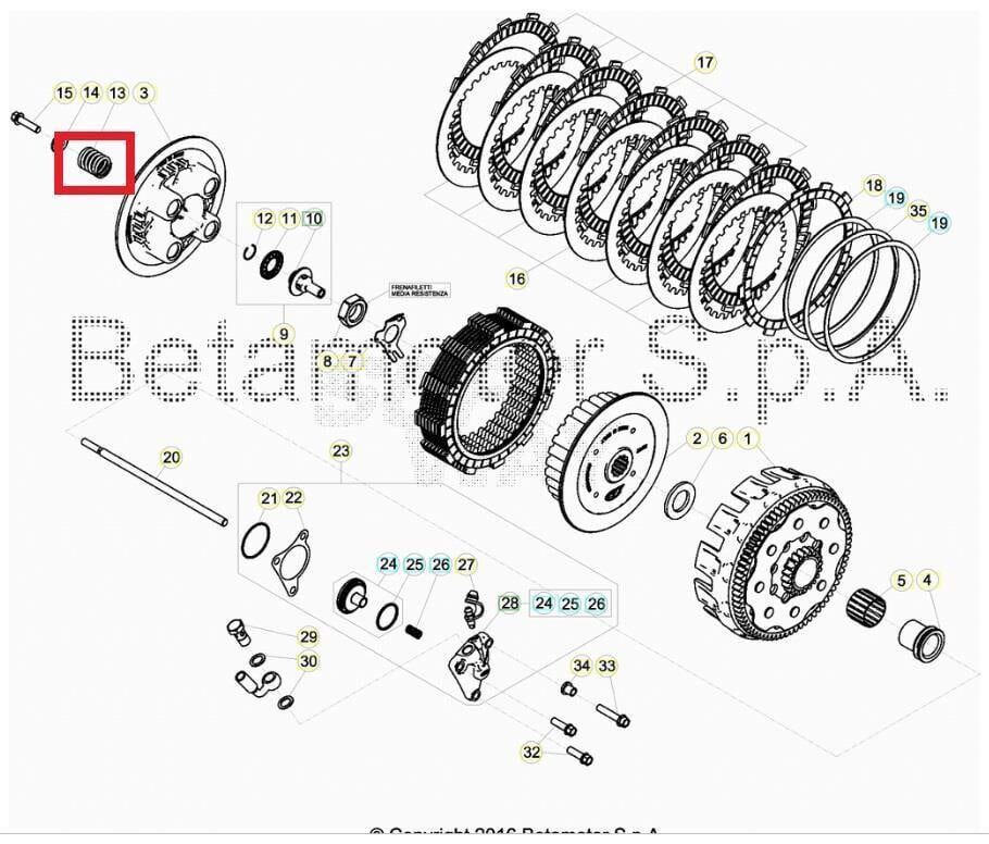 Deriyaj Yayı Beta Orj Yp B4-1