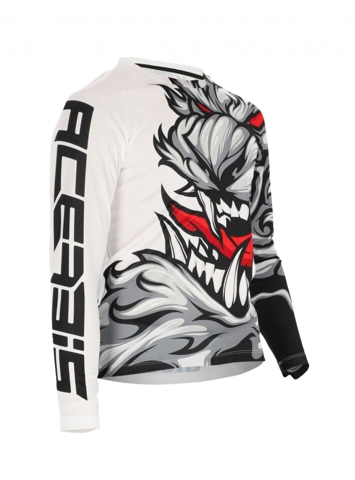 Acerbis MX J-kıd Two Çocuk Jersey Gri