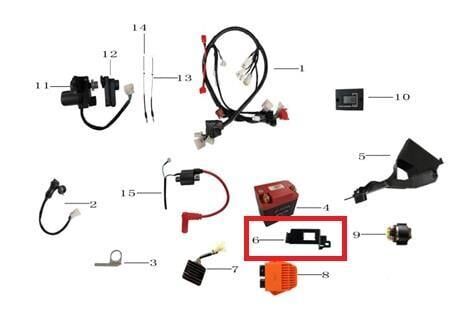 Kayo Kt 250 Akü Kutusu D7