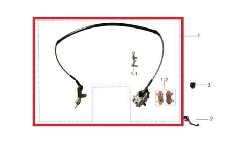 Kayo Kt 250 Ön Fren Sistemi