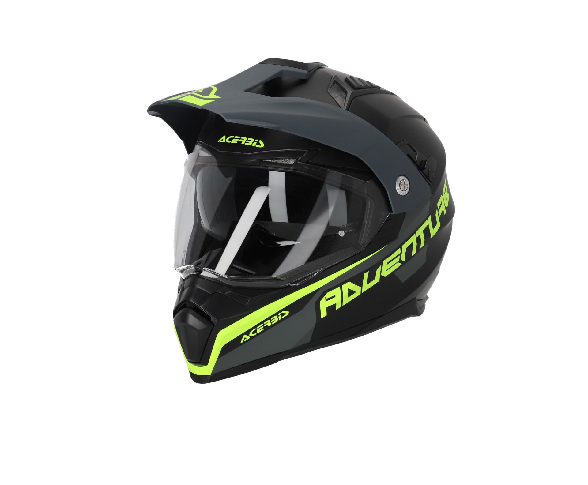 Acerbis Flıp Fs-606 22-06 Kask Siyah Gri