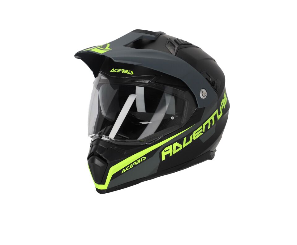 Acerbis Flıp Fs-606 22-06 Kask Siyah Gri