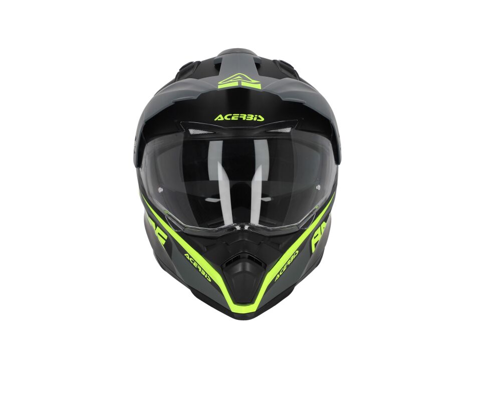 Acerbis Flıp Fs-606 22-06 Kask Siyah Gri