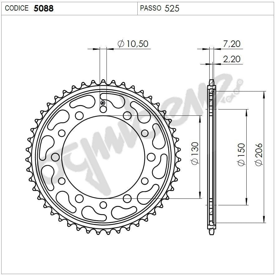 Honda Ognıbene Arka Dişli 42T