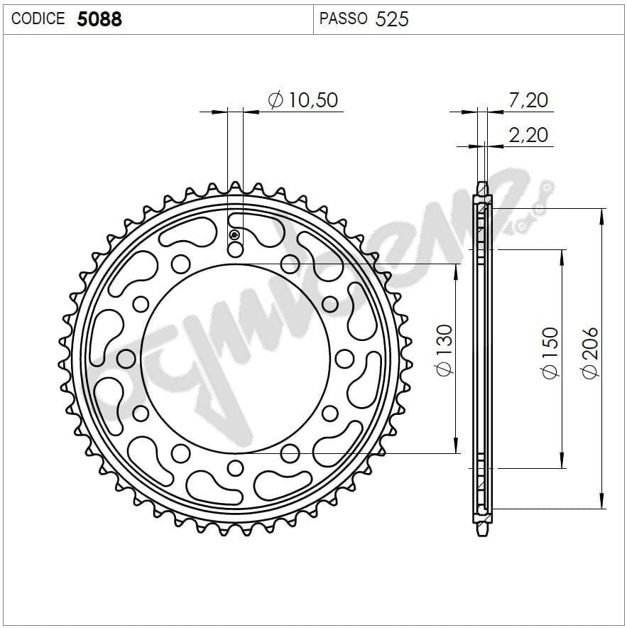 Honda Ognıbene Arka Dişli 42T