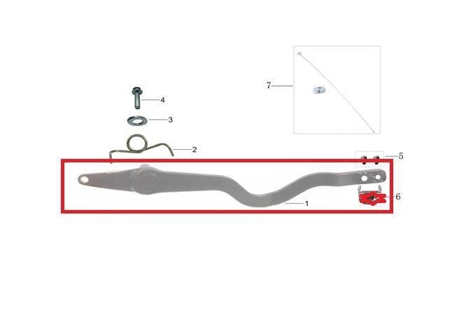 Kayo Tt 190 R Fren Pedalı B8