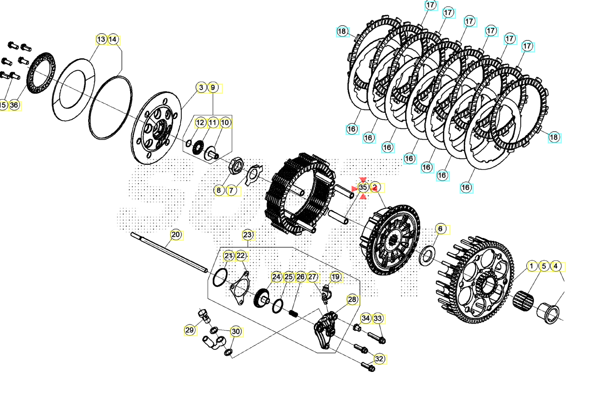 Pın D10X40.5 Beta Orj Yp B4-1