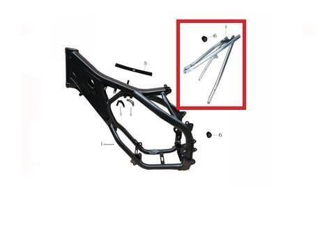 Kayo Kt 250 Kuyruk Şasesi