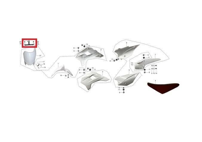 Kayo Tt 190 R Braket D7