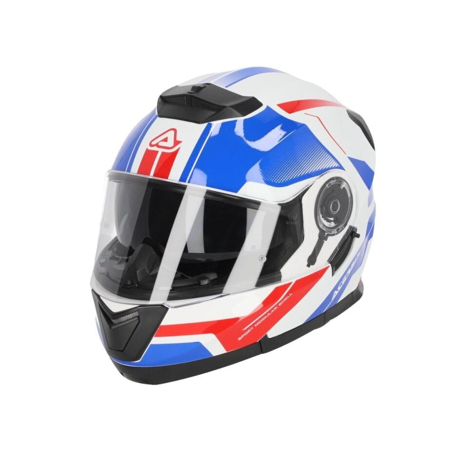 Acerbis Serel 22-06 Kask Mavi Kırmızı