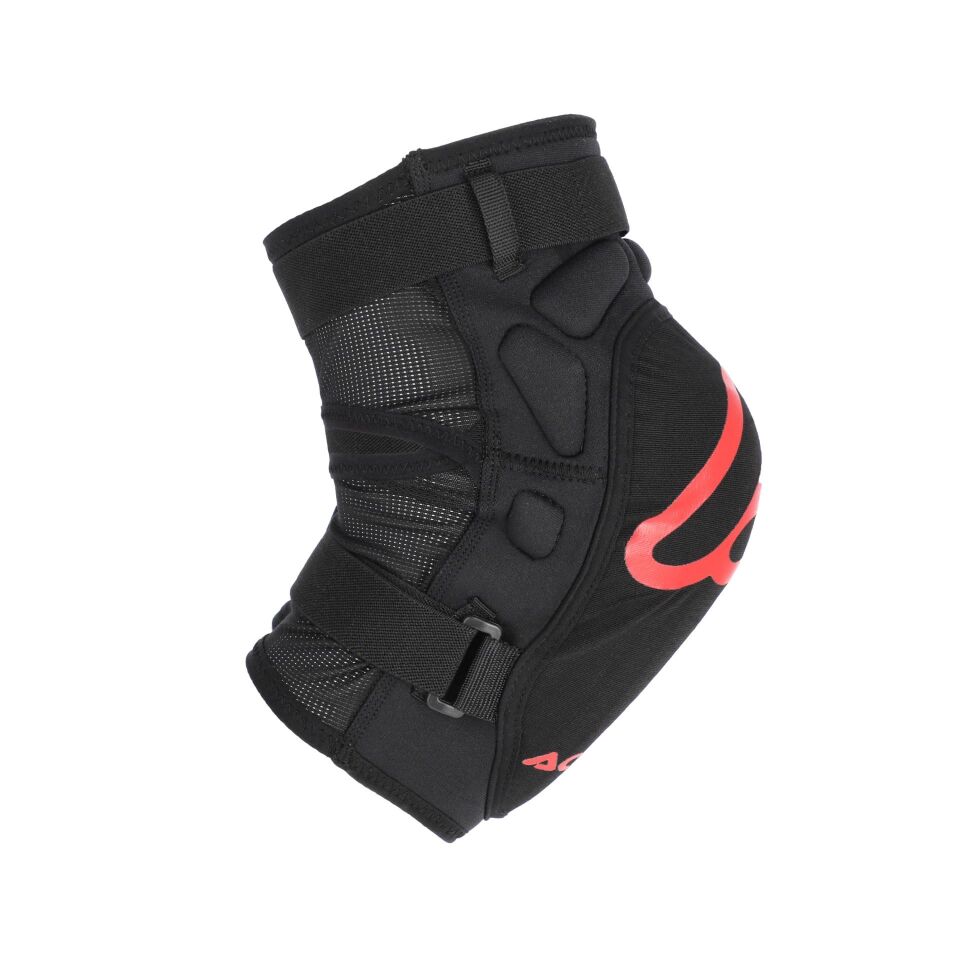 Acerbis X-Knee Soft Çocuk Dizlik Siyah Kırmızı