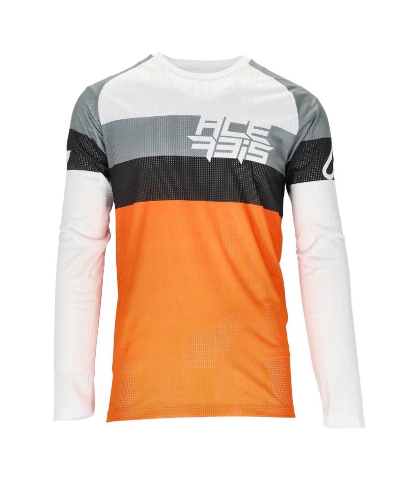 Acerbis MX J-wındy Three Jersey Beyaz Turuncu