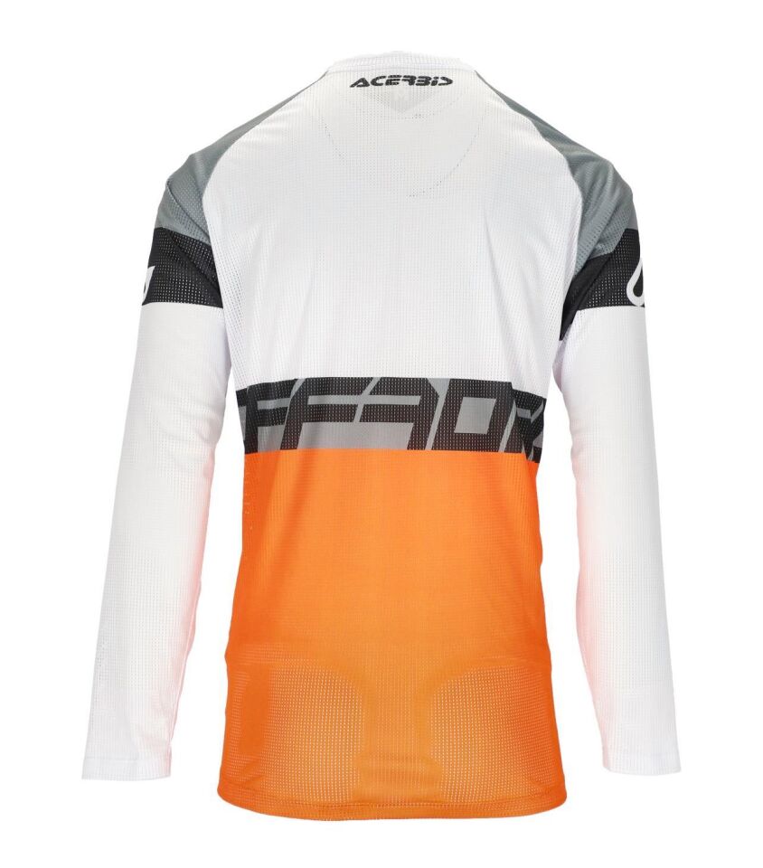 Acerbis MX J-wındy Three Jersey Beyaz Turuncu
