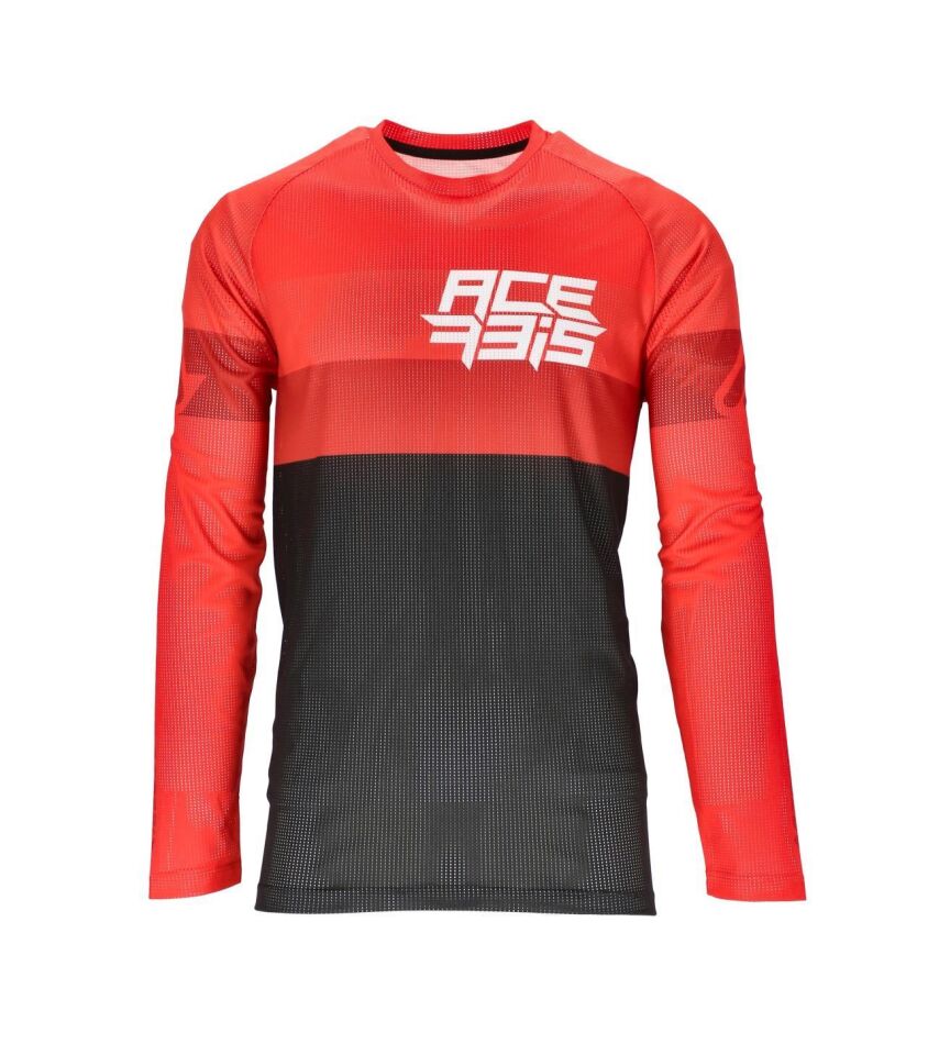 Acerbis MX J-wındy Three Jersey Siyah Kırmızı