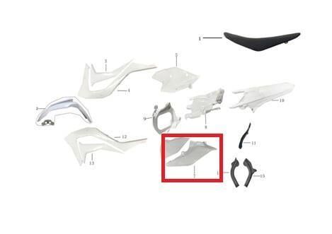 Kayo Kt 250 Hava Filtre Sol Alt Koruma Kapağı